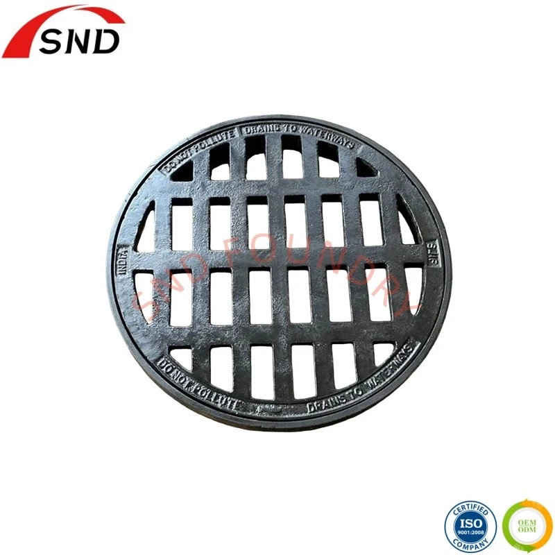 Round drain grate