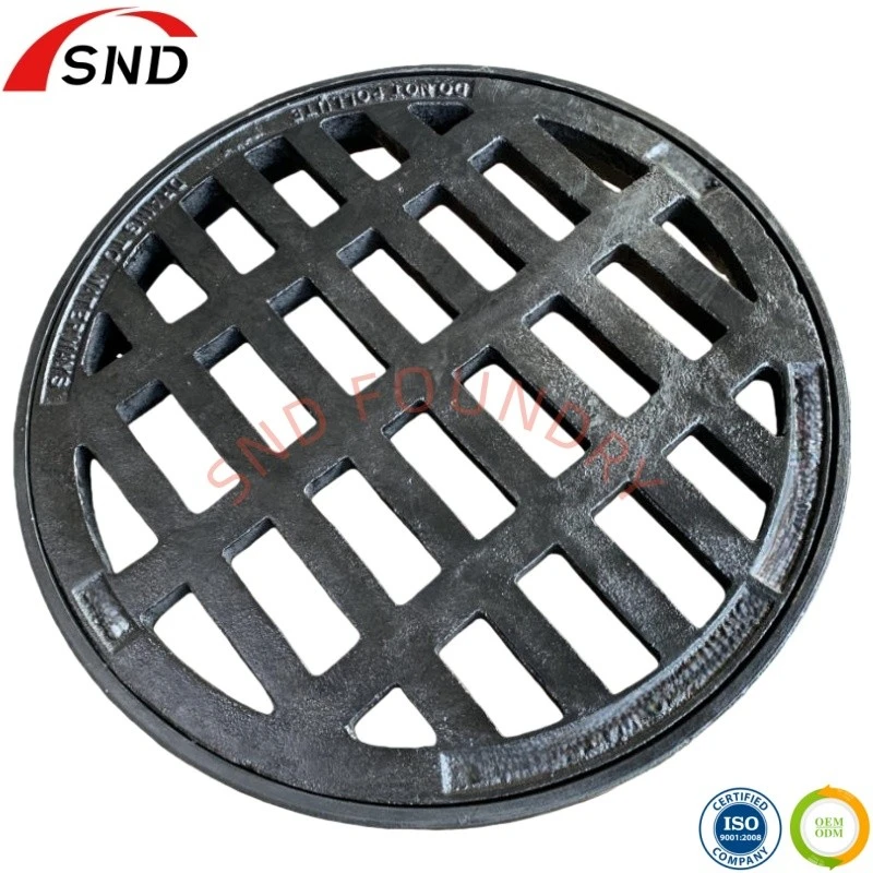Round shape gully grating