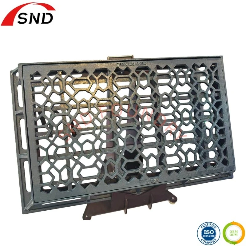 Hinged Ductile iron Gully Grating